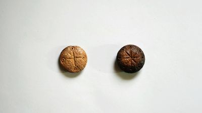 Ancient Roman game pieces