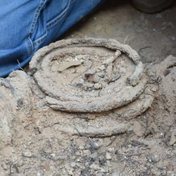 Grave of ascetic nun
