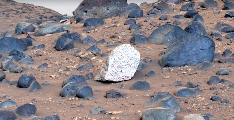 Atoko Point Mars rock