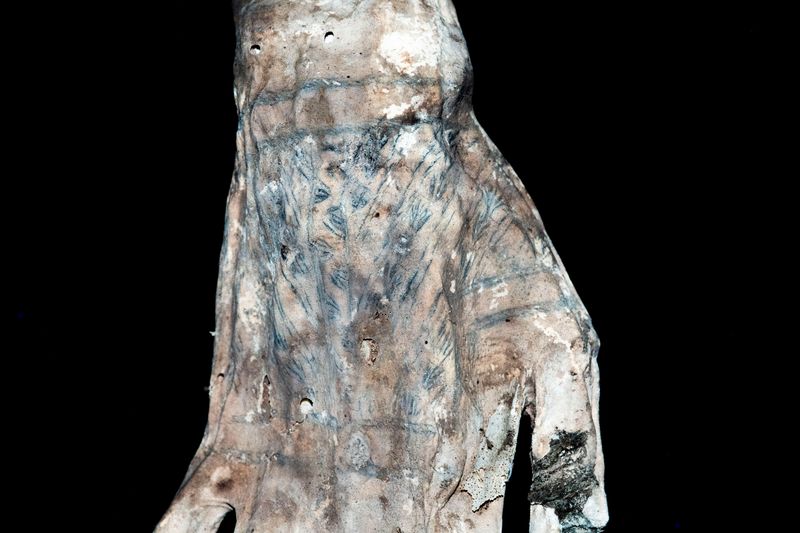 Laser-stimulated fluorescence imaging has revealed the tattoos of ancient Chancay people in never-before-seen detail.