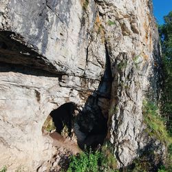 A look inside the Denisova Cave.
