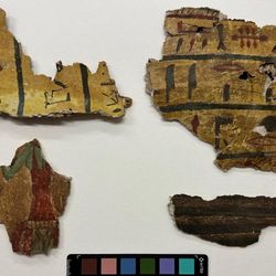 Four fragments of Pakepu's coffins