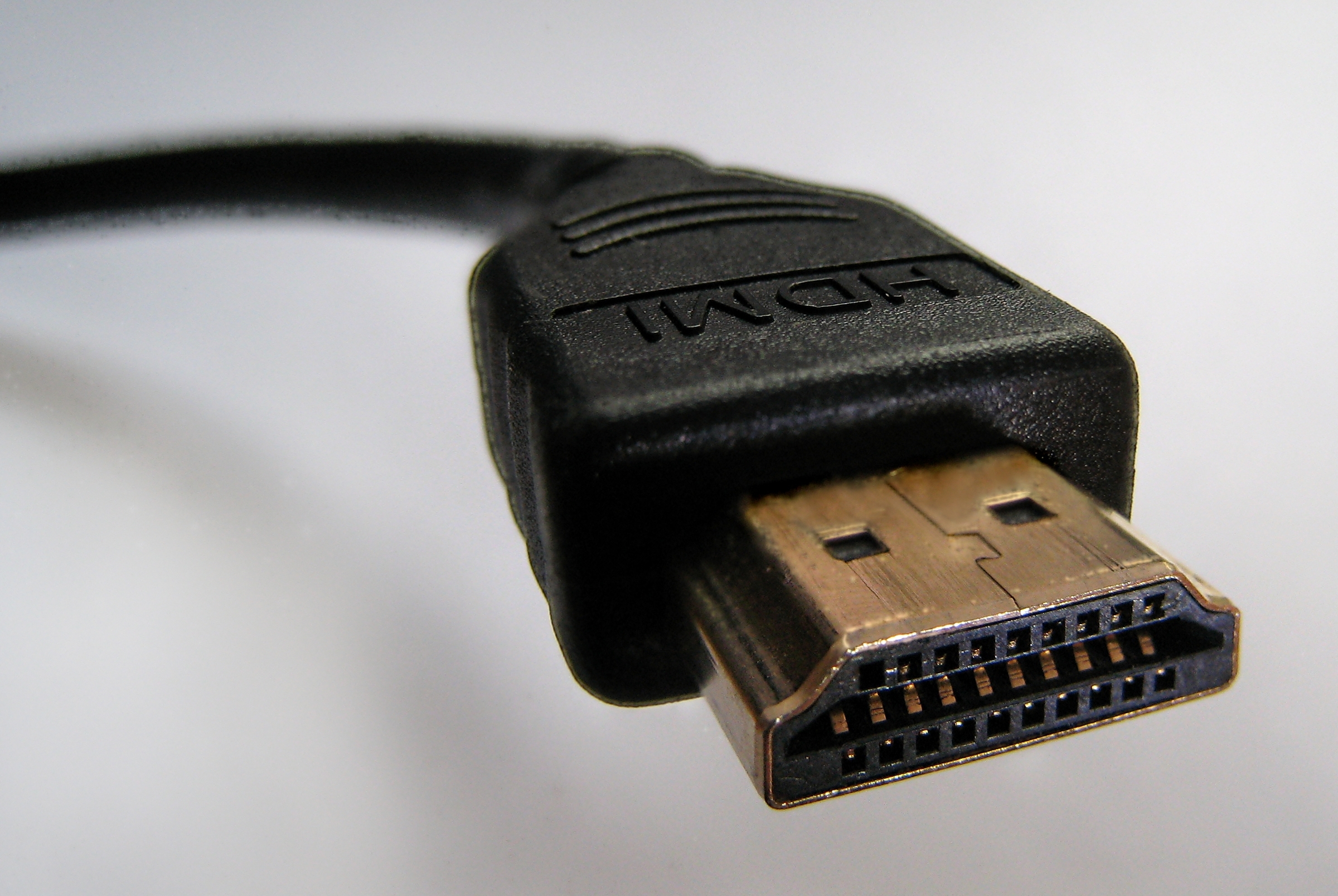 An HDMI connector