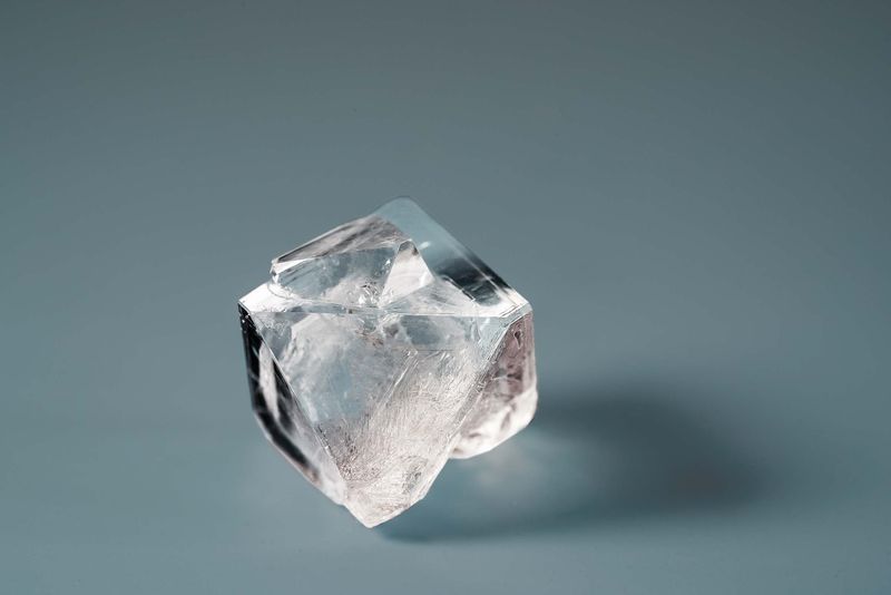 Uncut rough diamond