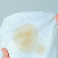 Stain on clothes 