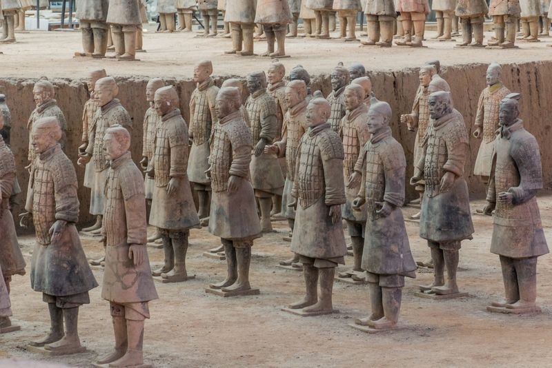 Terracotta scultpures, XI'AN, CHINA.