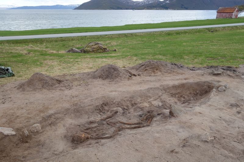 Viking woman buried in a boat in Norway