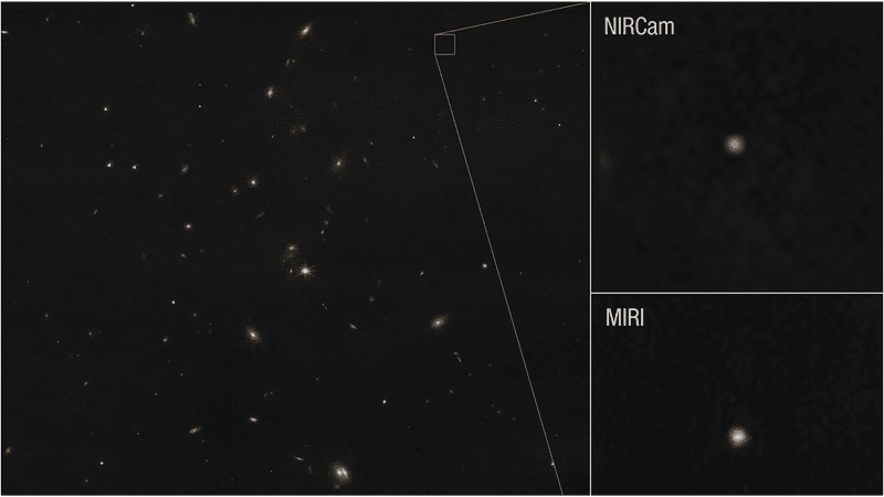 Asteroid 2024 YR4 captured by JWST.