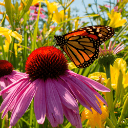 butterfly on a flower
