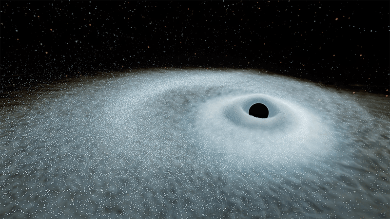 Extreme nuclear transient (ENT) artist impression.