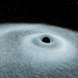 Extreme nuclear transient (ENT) artist impression.