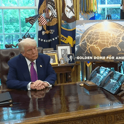 President Trump announced the "Golden Dome" project along with the Secretary of Defense Pete Hegseth