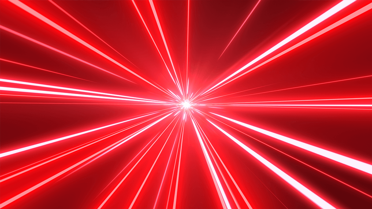 Abstract image of lasers.
