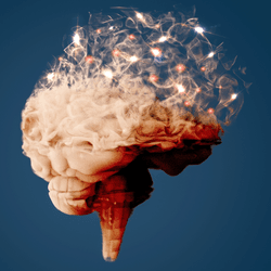 a brain drifting phantom pain